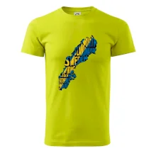 Mapy - názvy měst - Švédsko