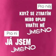 Když se ztratím vraťte mě / Já jsem