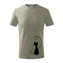 Zamilovaná kočka zpředu