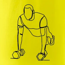 Trenér fitness jedním tahem