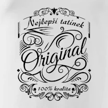 Vintage nejlepší tatínek 100% kvalita