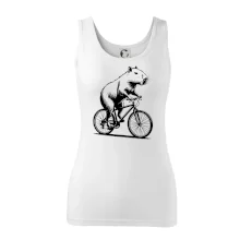 Kapybara na kole černá