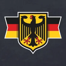 Německá orlice a vlajka