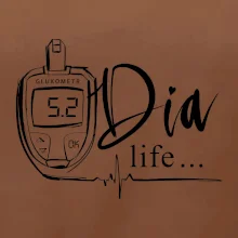 D I A Life - kreslený glukometr