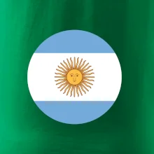 Argentina vlajka kulatá