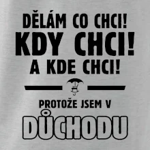 Dělám co chci, kdy chci důchod