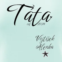Táta od roku + jména dětí dole vlevo