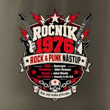 Ročník 1976 rock a punk