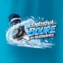 Hokejová sněhová bouře