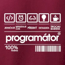 Čárový kód - programátor