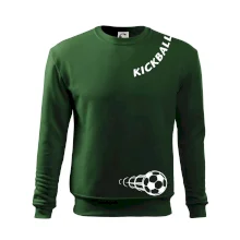 Kickball nápis šikmo