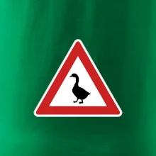 Dopravní značka - Pozor husa