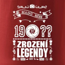 Zrození legendy - pro fotografa