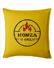 Vlastní jméno u grilu v kruhu Vlastní jméno u grilu v kruhu