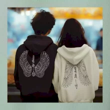 Párova mikina - Jeho anděl , Její strážce