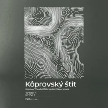 Kôprovský štít - vrstevnice v obdélníku