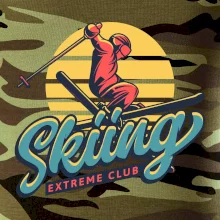 Skiing winter extreme cup