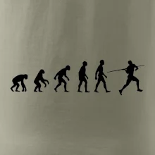 Evoluce hod oštěpem