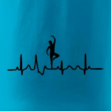 EKG tanečník muž