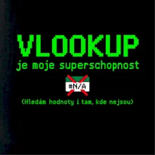 Vlookup moje superschopnost