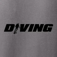 Diving nápis potápěč