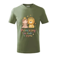 Dětský obrázek - princezny se rodí v srpnu