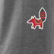 Folklor na prsu liška