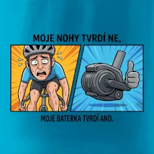Moje nohy tvrdí NE, moje baterka tvrdí ANO