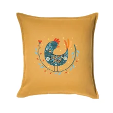 Folklor - slepice s kopretinou