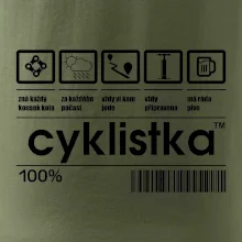 Čárový kód - Cyklistka