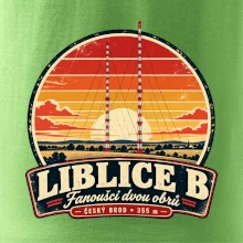 Liblice B retro odznak dvou vysílačů