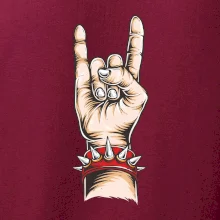 Rocková ruka s náramkem