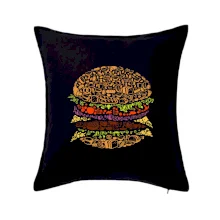 Burger - nákres z ikon