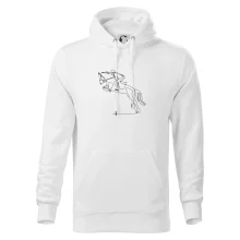 Jízda na koni jedním tahem