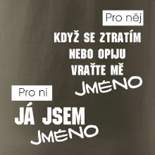 Když se ztratím vraťte mě / Já jsem