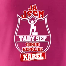 Já jsem tady šéf dokud nepřijde - Váš text