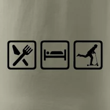 Eat sleep koloběh - koloběžka