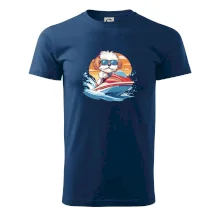 Bišonek na vodním skútru