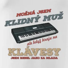 Klávesy klidný muž