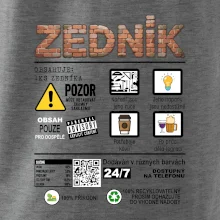 Profese - informace o produktu - ZEDNÍK