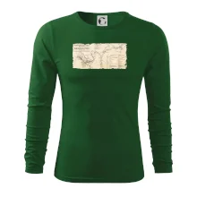 Mapa Báňské dráhy z Moravské Ostravy do Doubravy