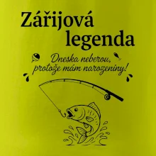 Zářijová legenda. Dneska neberou, protože mám narozeniny!