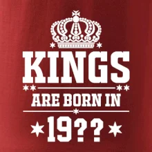 Kings are born in vlastní ročník