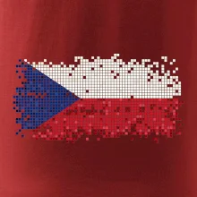 Česká vlajka - tetris