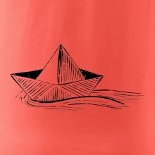 Letní romance - papírová loďka