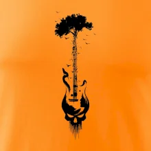 Kytara strom a lebka