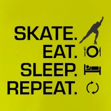 Eat sleep skate - lední bruslení