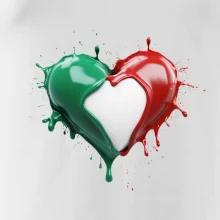 Srdce rozprsknuté - Italské barvy