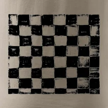 Šachovnice černá kreslená