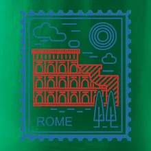 Řím známka jednoduchá